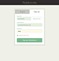 Signup-log-in #UI#