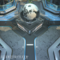 Star Citizen: New Babbage - Plaza, Jussi Keteli : My environment art contribution to New Babbage was modelling the Plaza, the central hub for merchandise and commerce in the city. The Plaza was designed and built around the idea of a business park, so a l