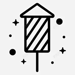 焰火庆祝聚会图标 UI图标 设计图片 免费下载 页面网页 平面电商 创意素材