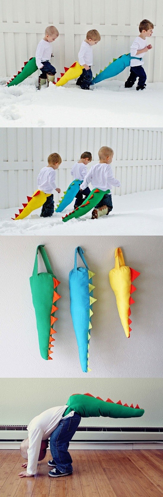 #DIY dinosaur tail