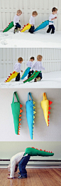 #DIY dinosaur tail