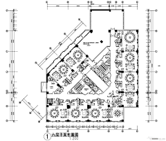 JINGLINX采集到餐厅平面布置