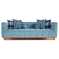 Delano Sofa With Toekick - Contemporary Transitional Sofas & Sectionals - Dering Hall
