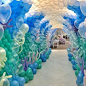 HolidayParty24/7 on Instagram: “Under the sea balloon garland is ”