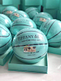 蒂芙尼篮球联名蓝色正品7号标准NBA限量七夕男女礼盒装实战礼物-淘宝网