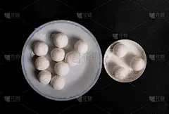 米饭炸肉饼,红包,元宵节,水平画幅,无人,春节,影棚拍摄,红色,传统节日,亚洲