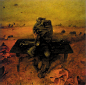 【黑暗系】4.Zdzislaw Beksinski_看图_插画吧_百度贴吧