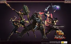 【壁纸】【刀剑英雄】【17P】-原画插画-微元素Element3ds - Powered by Discuz!