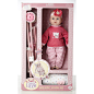 Amazon.com: Cuddly Love 16" Baby Doll and Stroller Set, Girl toys age 3 and up: Toys & Games