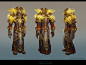 Here is another armorset I worked on. I did concept, 3d, texturing and FX. Paladin: https://www.youtube.com/watch?v=vWAvcAIGmeU