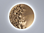 Czech Wall Art Light, Dune, by Vera Dieckmann For Sale
