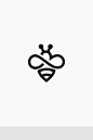 蜜蜂标志模板#Logo #Bee #Logo #Template
