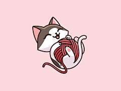 MOJETTA采集到猫插画