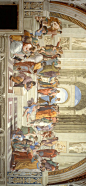 世界名画    雅典学院    背景  电脑壁纸