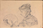巴勃罗·毕加索。艺术家的母亲。拉科鲁尼亚，1894-1895年。Dibuix。Llapis grafit sobre纸。12,5 x 18,5厘米。Ingrés donació，巴勃罗·毕加索，2-1970年。MPB111496R
