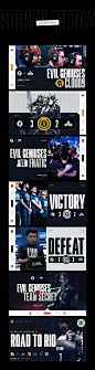 The New Face of Evil (Evil Geniuses 3.0) : Official branding project for Evil Geniuses, one of esports' leading professional teams.