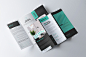 Tri Fold Brochure Template - Premium Quality : Minimal Tri Fold Brochure template. Available for purchasing on Themeforest (http://graphicriver.net/item/corporate-brochure-template/10566757)Features:1. A4 size2. CMYK Settings3. Bleeds + Trim Marks4. Print