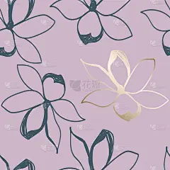 花卉无缝模式
