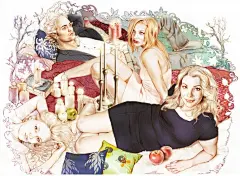 精致彩铅：芬兰艺术家Minni Havas人物插画作品欣赏(2)