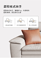 科技布北欧布艺沙发客厅小户型现代简约家用意式轻奢组合套装家具-淘宝网