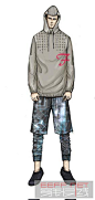 时尚服装款式图 - 服装画/服装设计手稿 - 穿针引线服装论坛