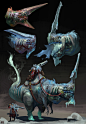 Week 46 Creature Mounts, Hue Teo : This week some creature mounts