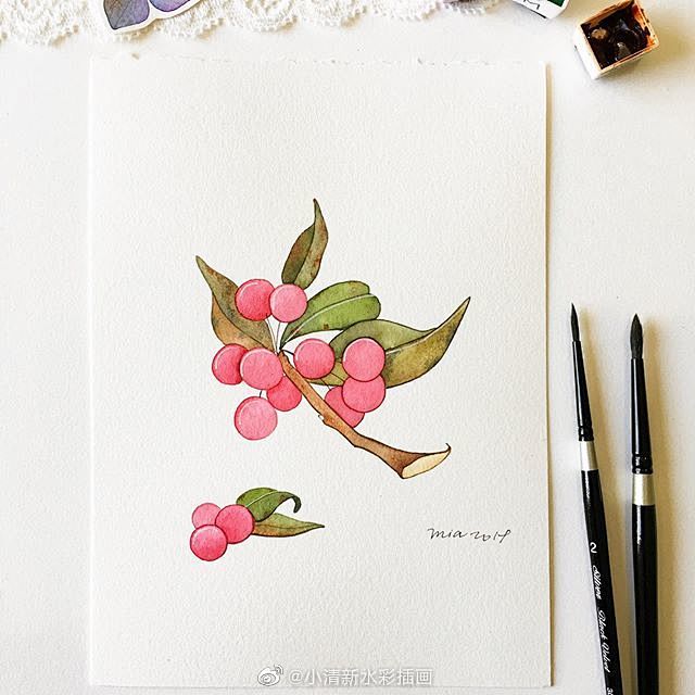 小清新手绘~
ins：by_mia_il...