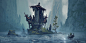 Haven - Island Ruin, Grady Frederick : This island ruin is also the highest tower of the Bear King's underwater castle, and the only entrance.<br/>Had some fun in 3D Coat and Keyshot!<br/>Hope you like it!<br/><a class="text-meta