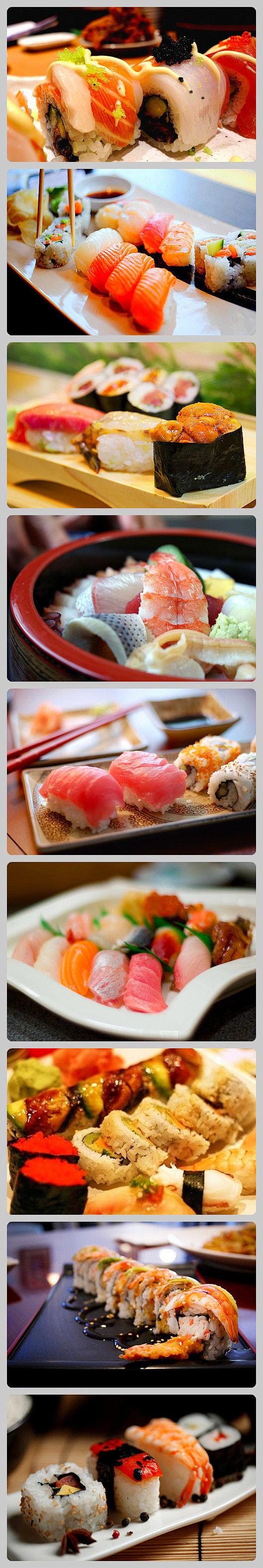 刺身、寿司，想吃吗？