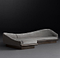 Preconfigured Serpentine Pearsall Left-Arm Sofa Chaise Sectional