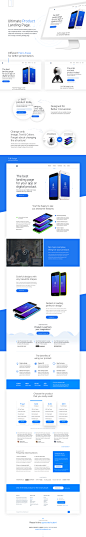 One - Ultimate Product Landing Page on Behance