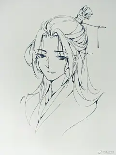 #天官赐福##谢怜# 撸一只太子！给诸君拜年啦 ​​​​