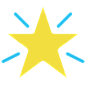 emoji  | 闪亮的星星 | skype | 60 x 60
