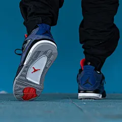 AJ4,Air Jordan 4,CQ9597-401,发售  三十周年纪念的一大惊喜！小阿姆 Air Jordan 4 年底发售