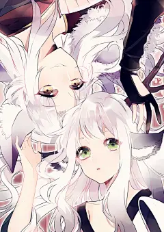 阴阳师手游 妖狐 同人图 插画 壁纸 | 妖狐X小鹿男 | 半次元-第一中文COS绘画小说社区