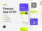 Rala Finance App UI Kit — Figma Resources on UI8