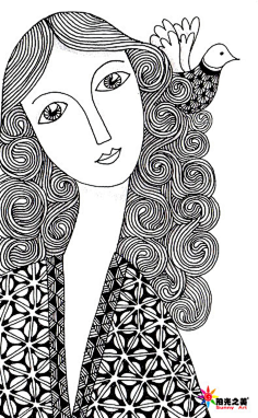 创意线描1sir-rabbit采集到黑白装饰画采集duitang.