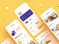 Crafted Fresh Food App Design resturant menu product eat chef meal order burger ecommerce delivery food mobile ios illustration app graphics icons ux ui cuberto