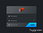 APP UI 登陆界面设计欣赏