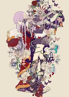 【弹丸论破-いばらの王】id=39478720 全员和风组图•雾切响子