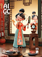 【AICG】Ai有趣的国风女孩