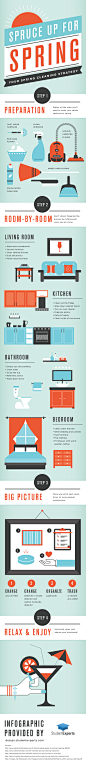 Spruce Up For Spring: Your Spring Cleaning Strategy | Visual.ly