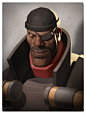 Team Fortress 2 portraits by Moby Francke