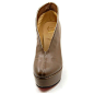 Brown Christian Louboutin Miss Fast Plato 120 Ankle Boots