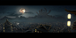 magic city, Gang Zhong : 2D; Matte painting