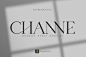 Channe-高端设计logo字体-衬线体-英文字体下载