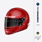 12105高清PSD分层素材F1摩托车电动车安全头盔MockUp样机智能贴图