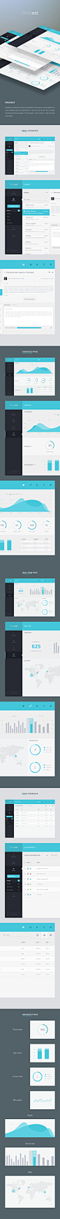 Simplest V2 - A flat & simple application by 国外WEB灵感 - UE设计平台-网页设计，设计交流，界面设计，酷站欣赏