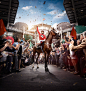 Crabbies Grand National 2016 Retouch : Multi-part Composition and Retouch for Crabbies Grand National 2016, Photography By Guy Farrow.