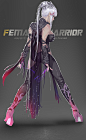 Female warrior_火熊网